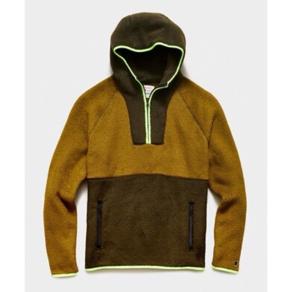 Champion + Todd Snyder Polartec Half Zip Hoodie